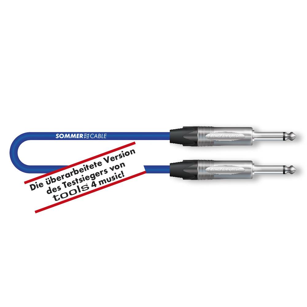 Instrumentenkabel Tricone® MKII, 1 x 0,22 mm² | Klinke / Klinke, NEUTRIK®