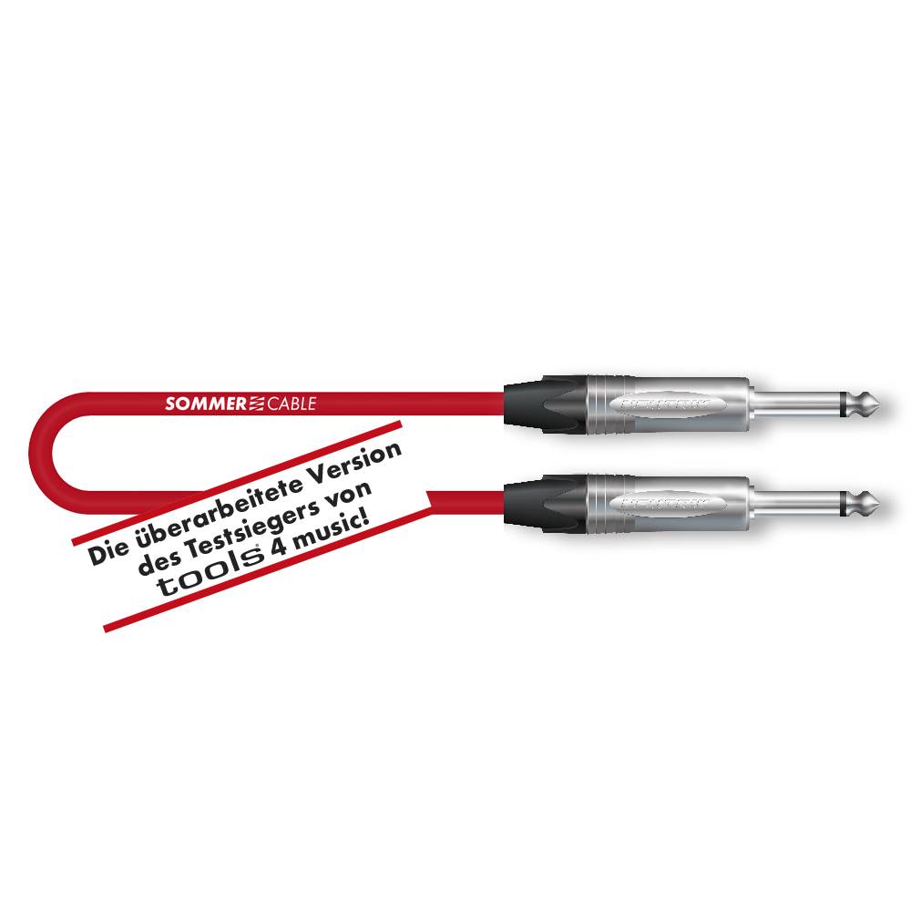 Instrumentenkabel Tricone® MKII, 1 x 0,22 mm² | Klinke / Klinke, NEUTRIK®