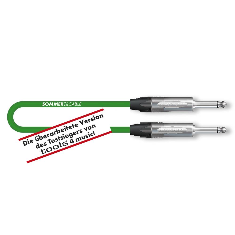 Instrumentenkabel Tricone® MKII, 1 x 0,22 mm² | Klinke / Klinke, NEUTRIK®