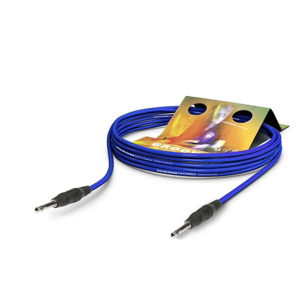 Instrumentenkabel Tricone® MKII, 1 x 0,22 mm² | Klinke / Klinke, HICON
