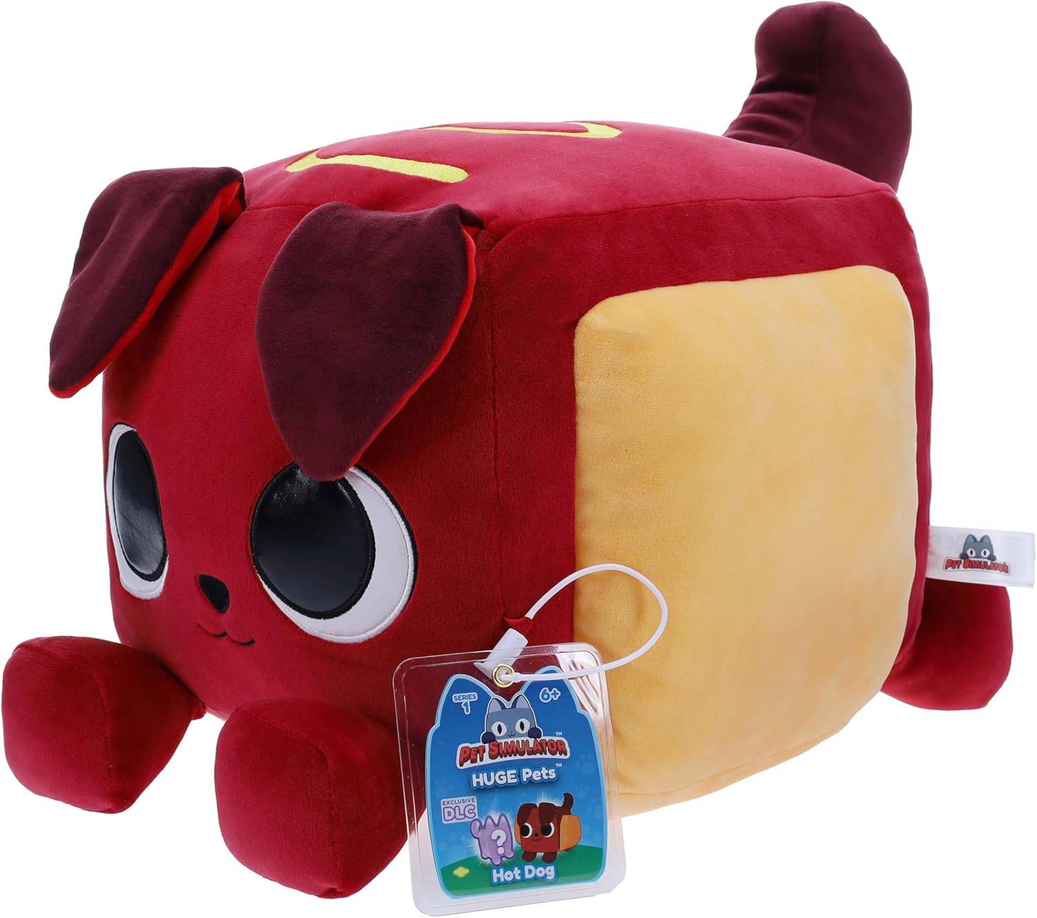 Pet Simulator Große Tiere Hotdog 25 cm Plüschtier Kuscheltier ab 3 Jahren