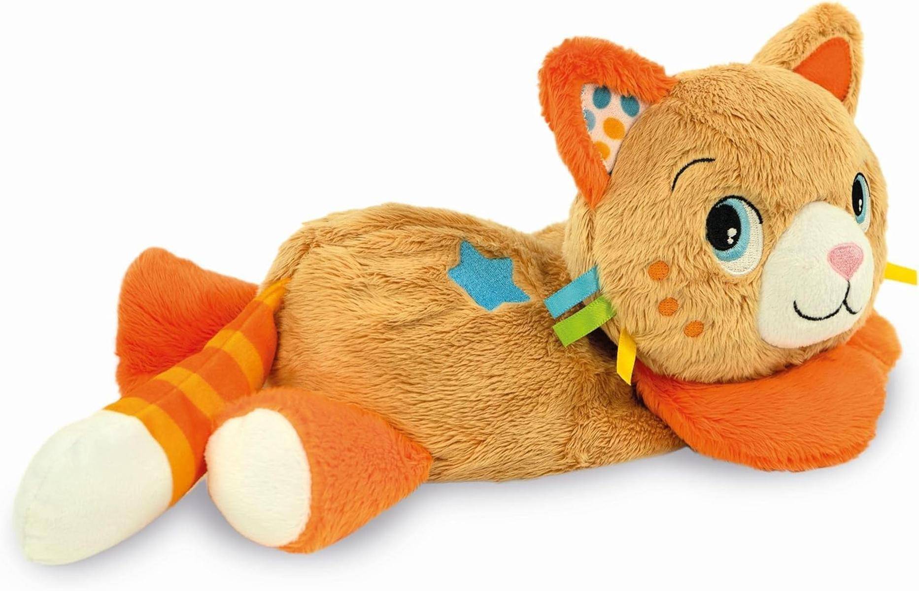 Clementoni Baby Kitty Schlaf- u. Kuschelkätzchen Plüsch- Kuscheltier 59402