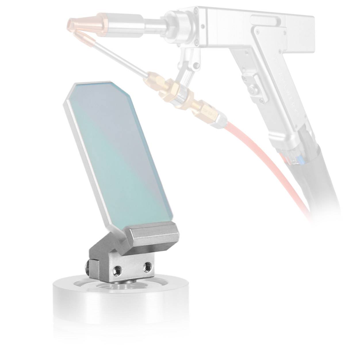 STAHLWERK Reflektorspiegel SUP 20T Laserschweißkopf 30x14x2 mm mit Halterung