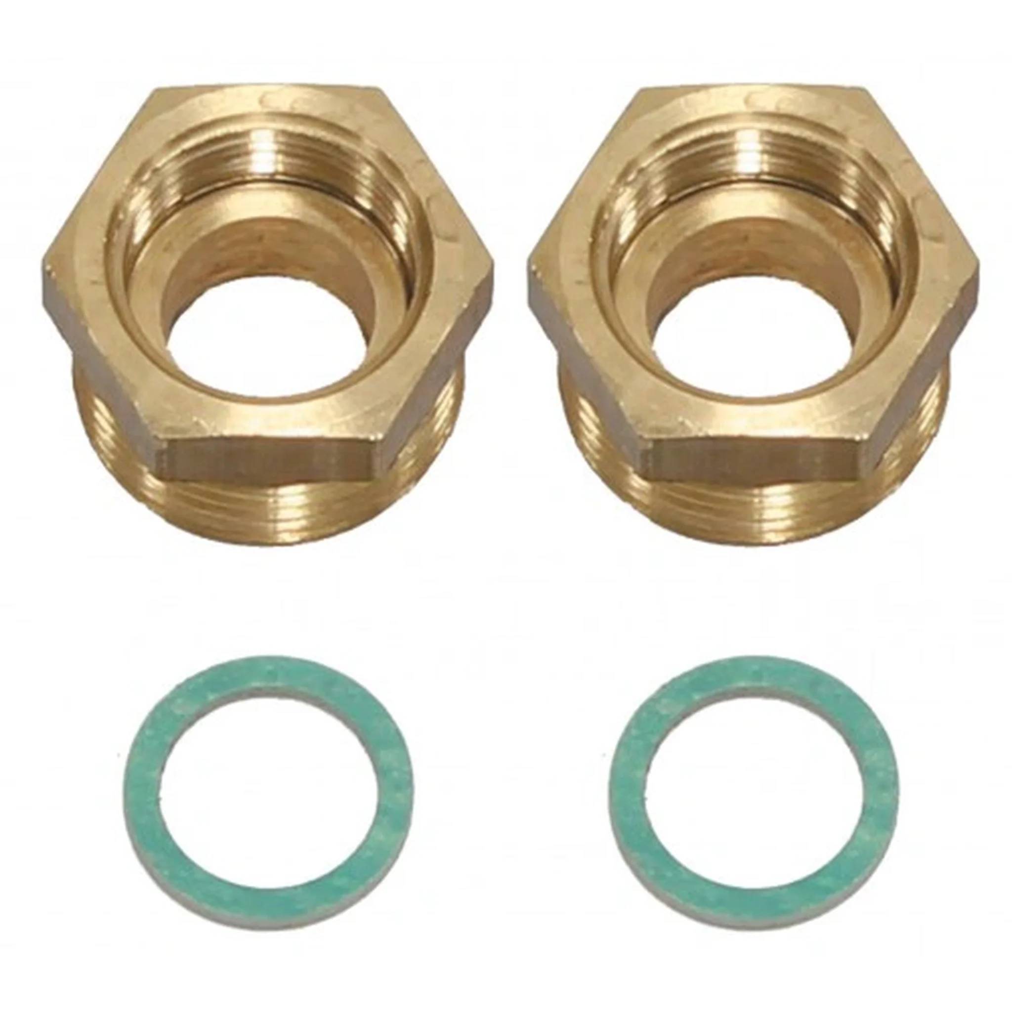 Vaillant Adapter 6/4"AG auf 5/4"IG, Reduziernippel, Packung mit 2 Stk.