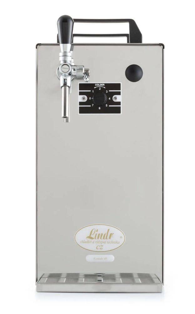 Zapfanlage K 40/K 1-leitig aus Edelstahl 50 Liter/h mit Membranpumpe Bierzapfanlage Green Line
