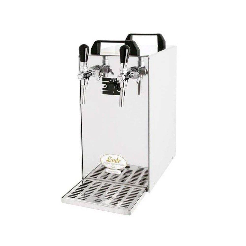 Zapfanlage - Kontakt 40 Bierzapfanlage 2-leitig Trockenkühler Durchlaufkühler 50 Liter/h Green Line