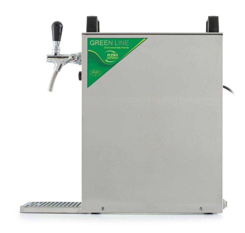 Zapfanlage Bierzapfanlage K 40 1-leitig Bier Durchlaufkühler Trockenkühler 50 Liter/h Green Line