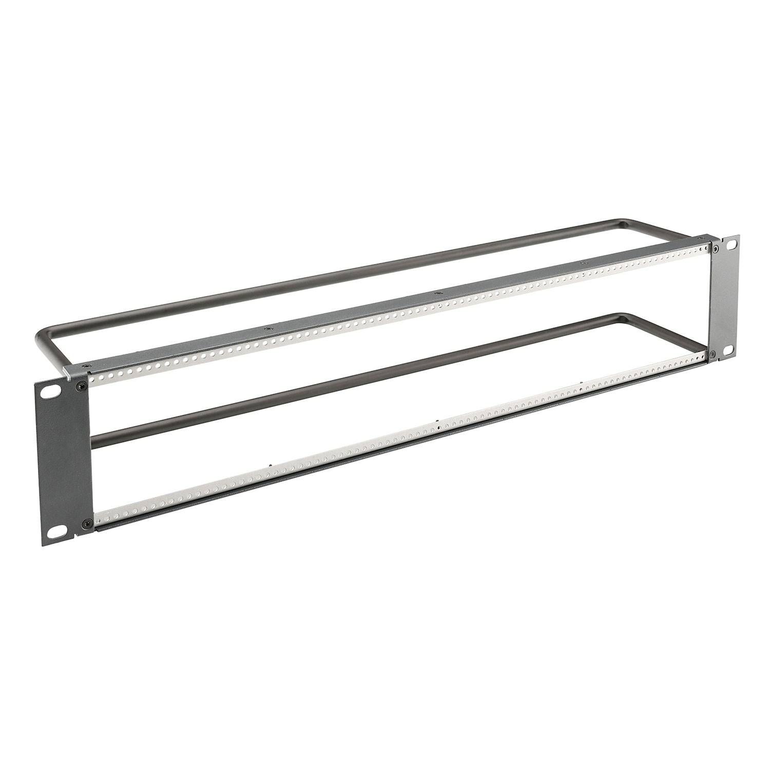 19" Panel 2HE zur Aufnahme von 12BE SYFB, 2 HE