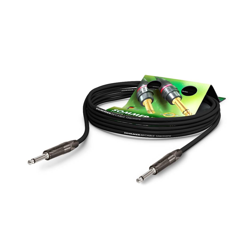 Instrumentenkabel SC-Spirit, 1 x 0,50 mm² | Klinke / Klinke, NEUTRIK®