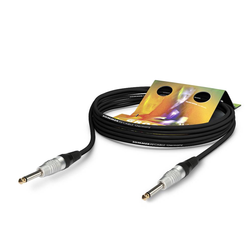 Instrumentenkabel SC-Spirit, 1 x 0,50 mm² | Klinke / Klinke, HICON