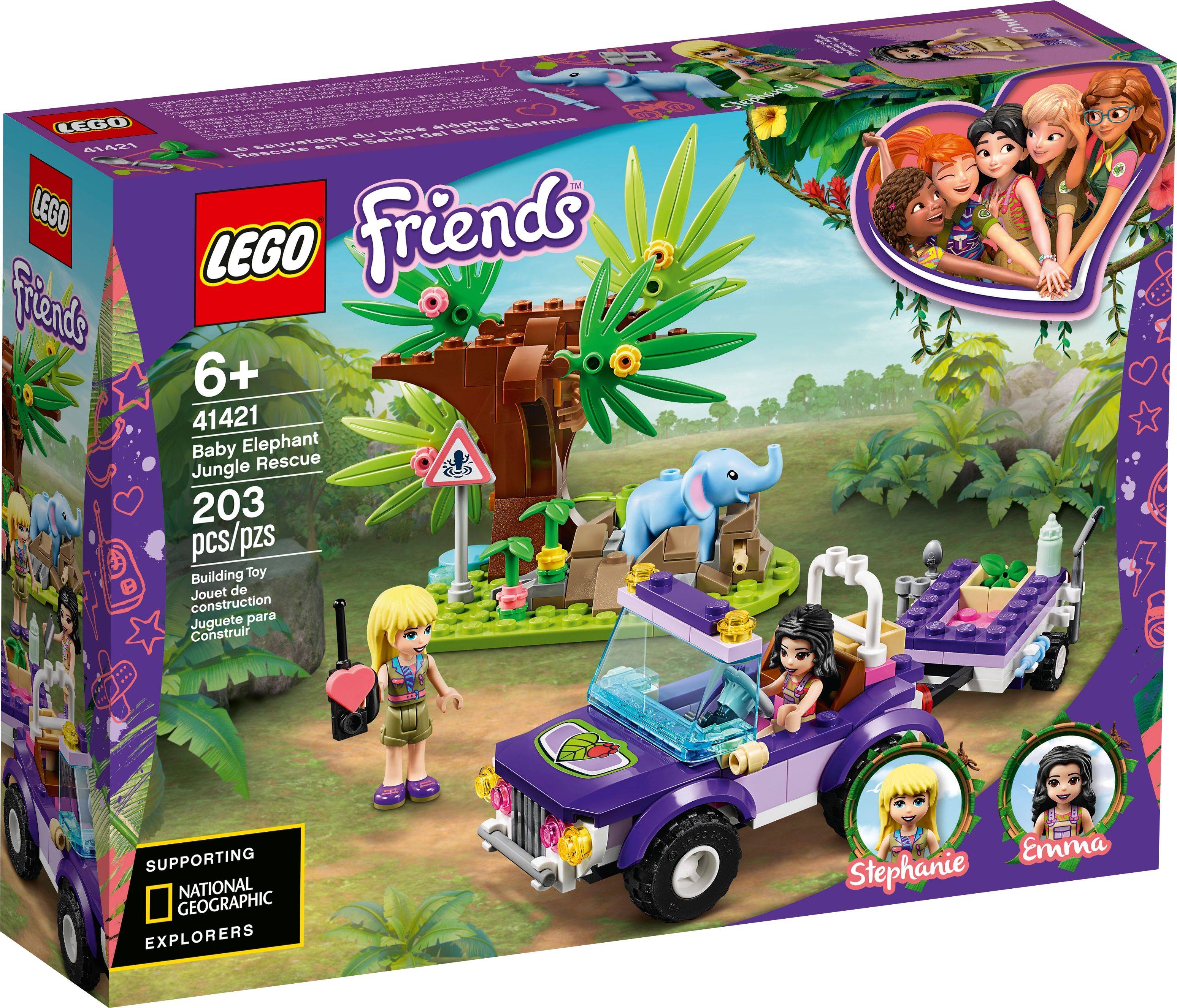 LEGO® Friends 41421 Rettung des Elefantenbabys mit Transporter