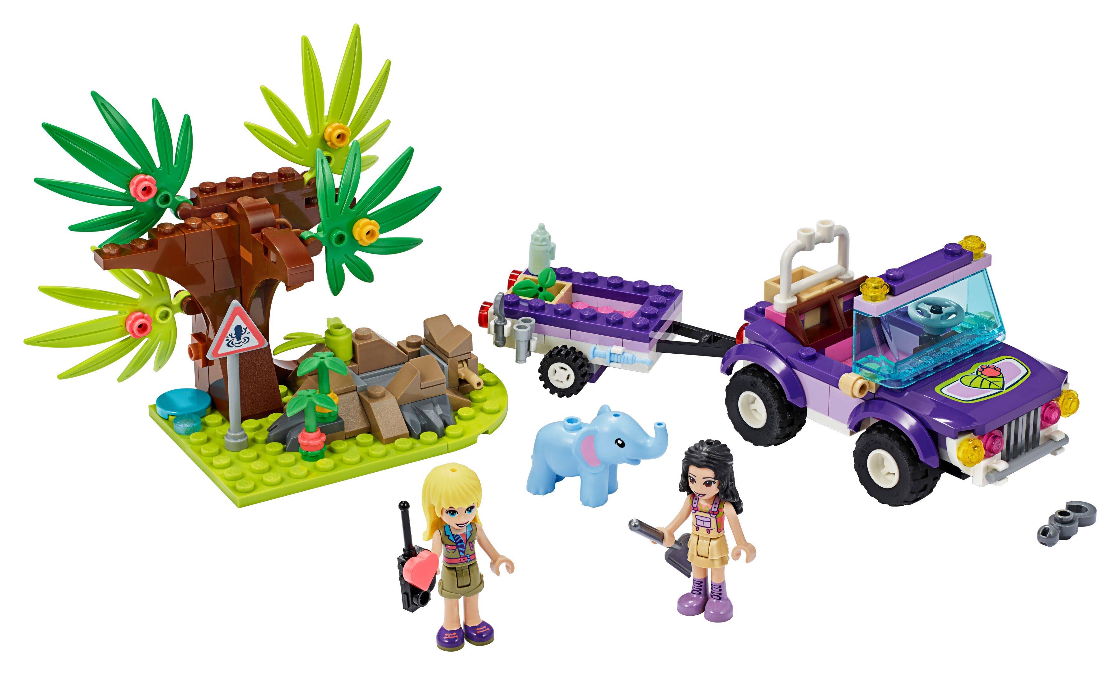LEGO® Friends 41421 Rettung des Elefantenbabys mit Transporter