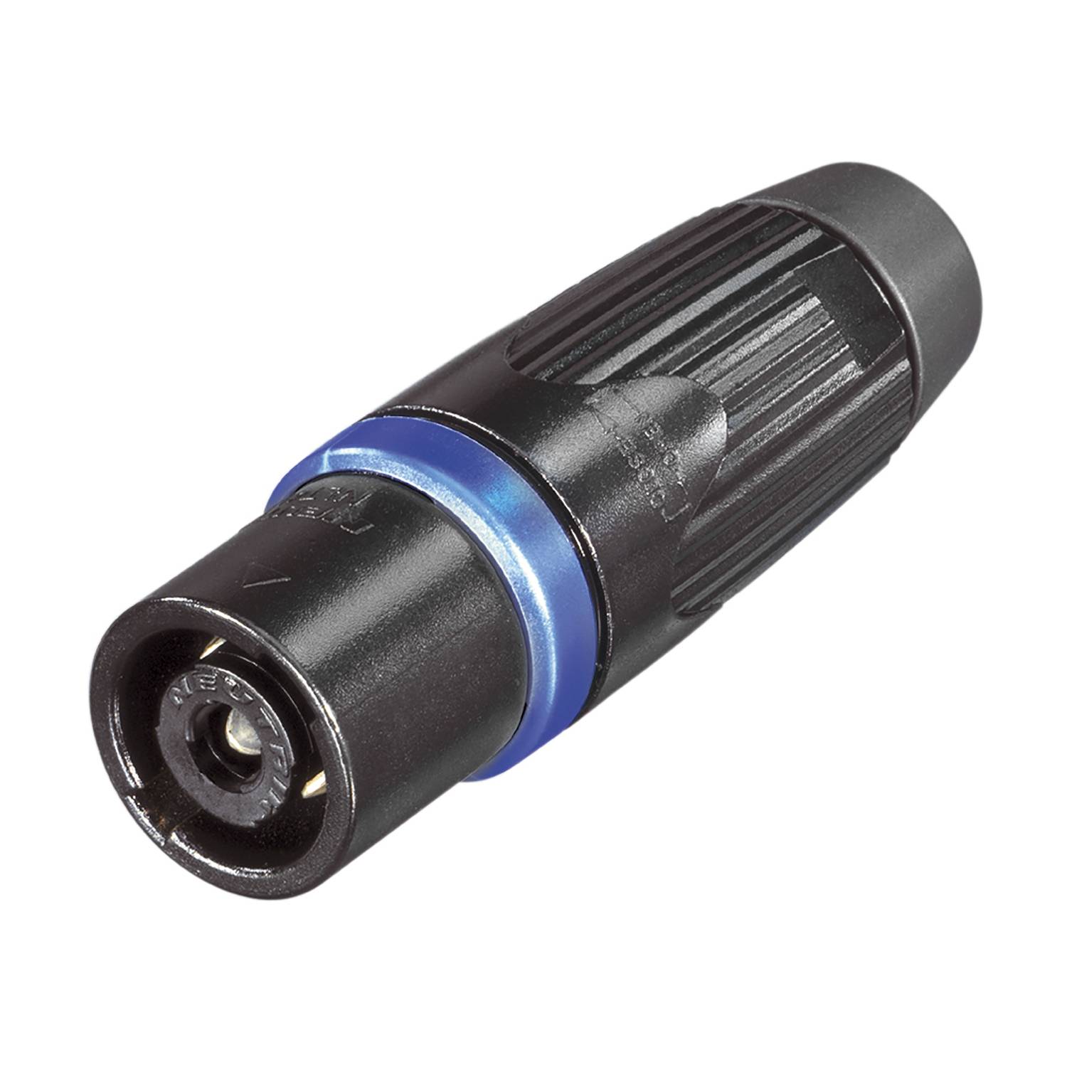 NEUTRIK® speakON®, spritzwassergeschützt IP54 , 4-pol , Metall-, Löttechnik-Kabelstecker, versilberte(r) Kontakt(e), gerade, max. 6 mm², schwarz