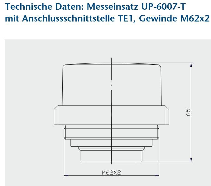 Wasserzähler Messkapsel Techem Vario-S M62x2 MID Q3 2,5 Qn 1,5 inklusive Eichung