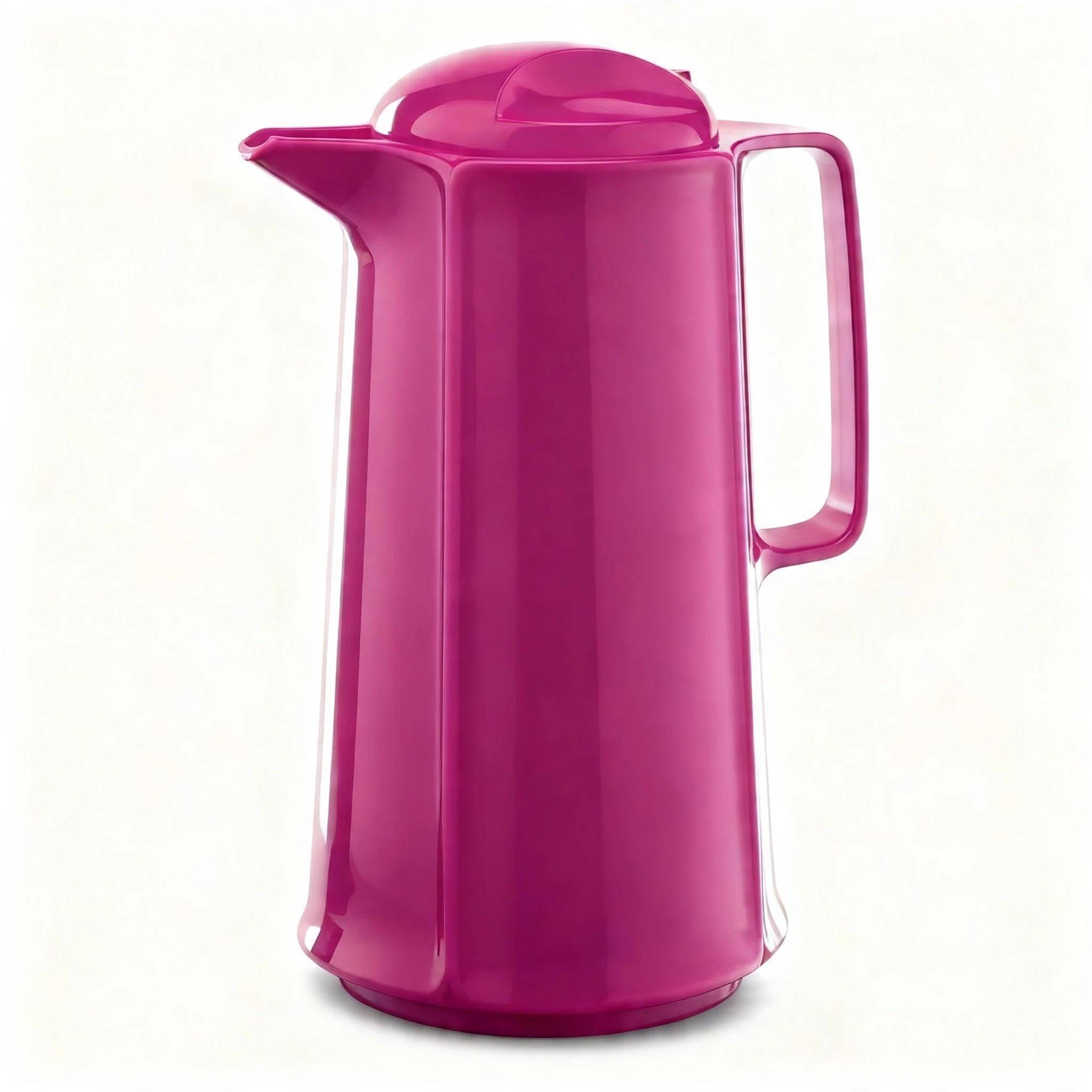 ROTPUNKT Isolierkanne 1L - Marlis 420 - BPA-frei - Für Kaffee, Tee, Aufgüsse - Rot