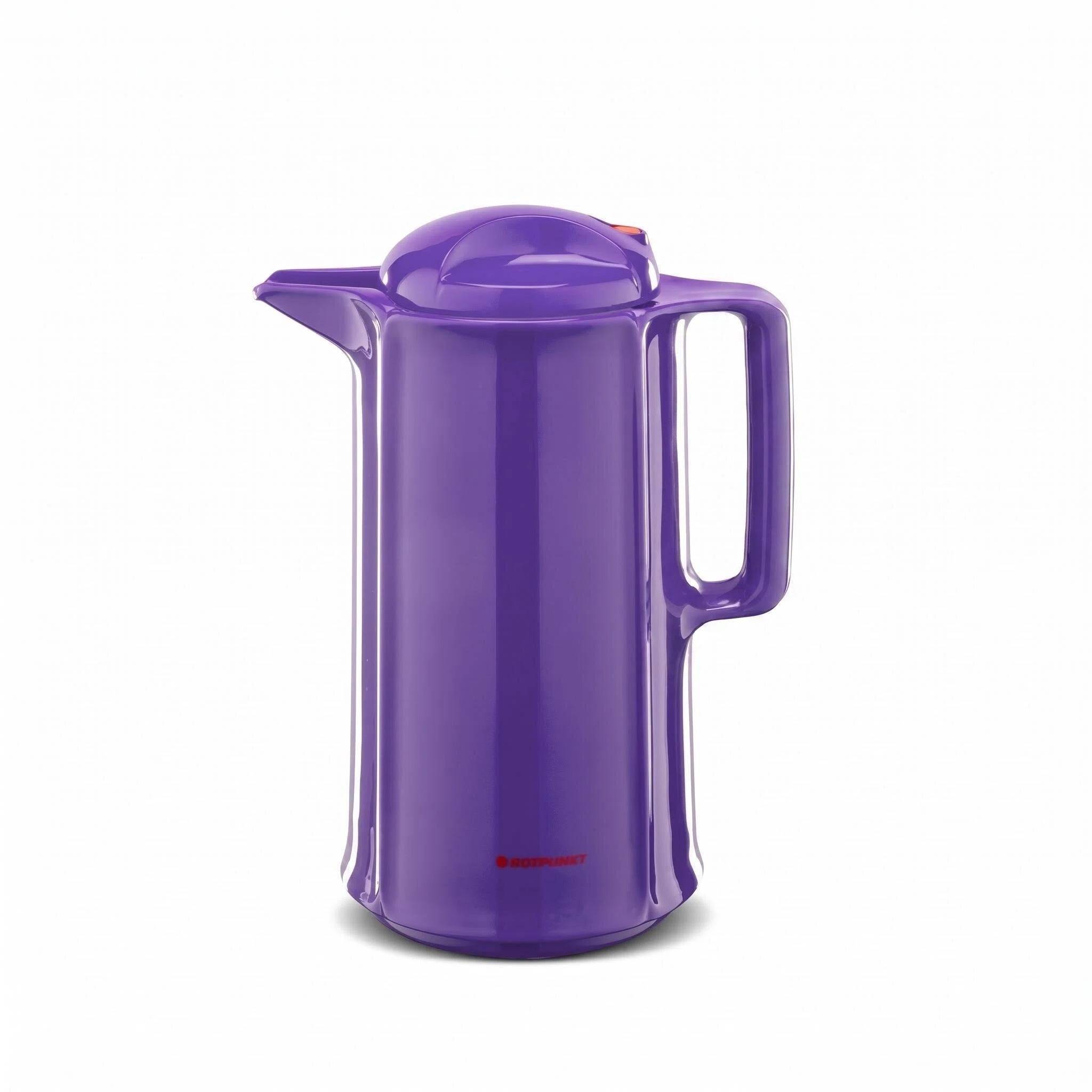 ROTPUNKT Isolierkanne 1L - Marlis 420 - BPA-frei - Für Kaffee, Tee, Aufgüsse - Violett