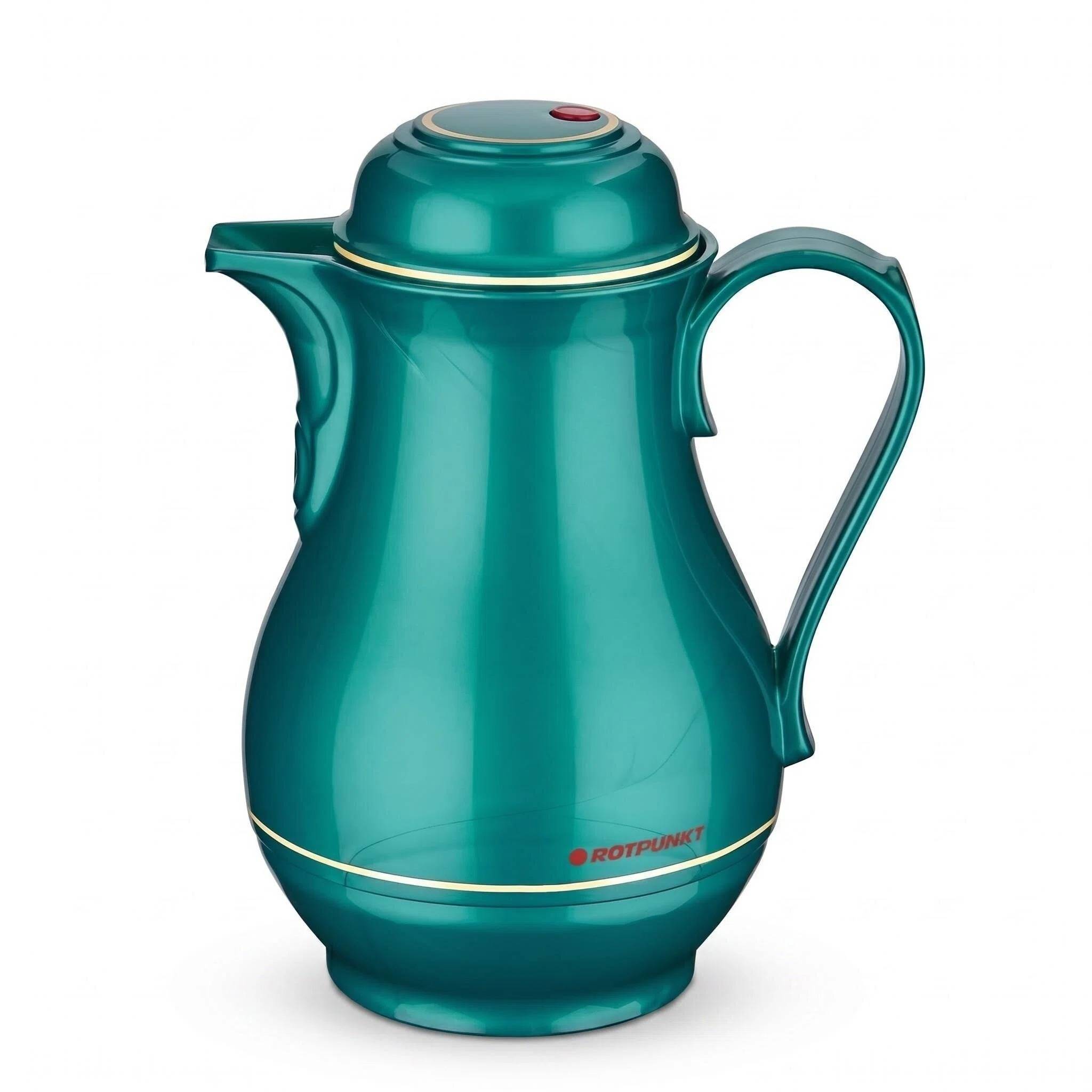 ROTPUNKT Isolierkanne 0.5L - 530 Christa - BPA-frei - Für Kaffee, Tee, Aufgüsse - Grün
