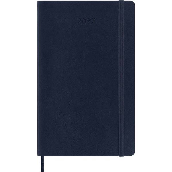 Wochenkalender 12 Monate Large A5 1 Woche/Seiten horizontal weicher Einband saphir 2027