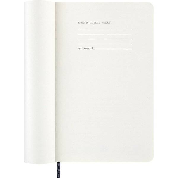 Wochenkalender 12 Monate Large A5 1 Woche/Seiten horizontal weicher Einband saphir 2027
