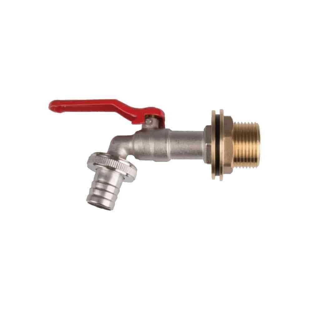 Tankdurchführungs Set mit 3/4 Auslaufhahn