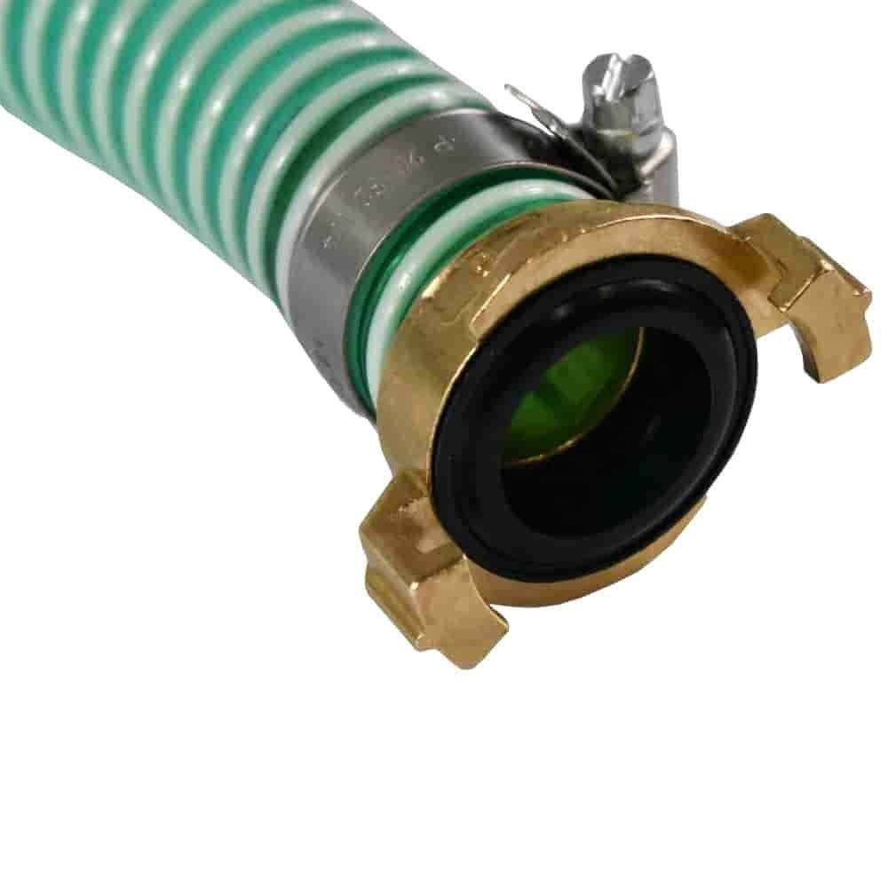 Saug- und Druckschlauch Saugkorb mit Rückschlagventil Schnellkupplung 25mm 3m