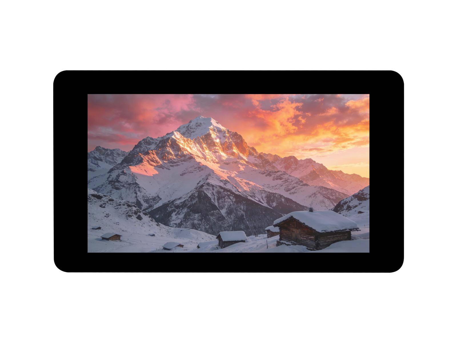 Waveshare RP2350-LCD-7 Entwicklungsboard 7" LCD 800x480, RISC-V, Dual-Core 150MHz, 16MB Flash, USB-C - Auswahl: mit Touch