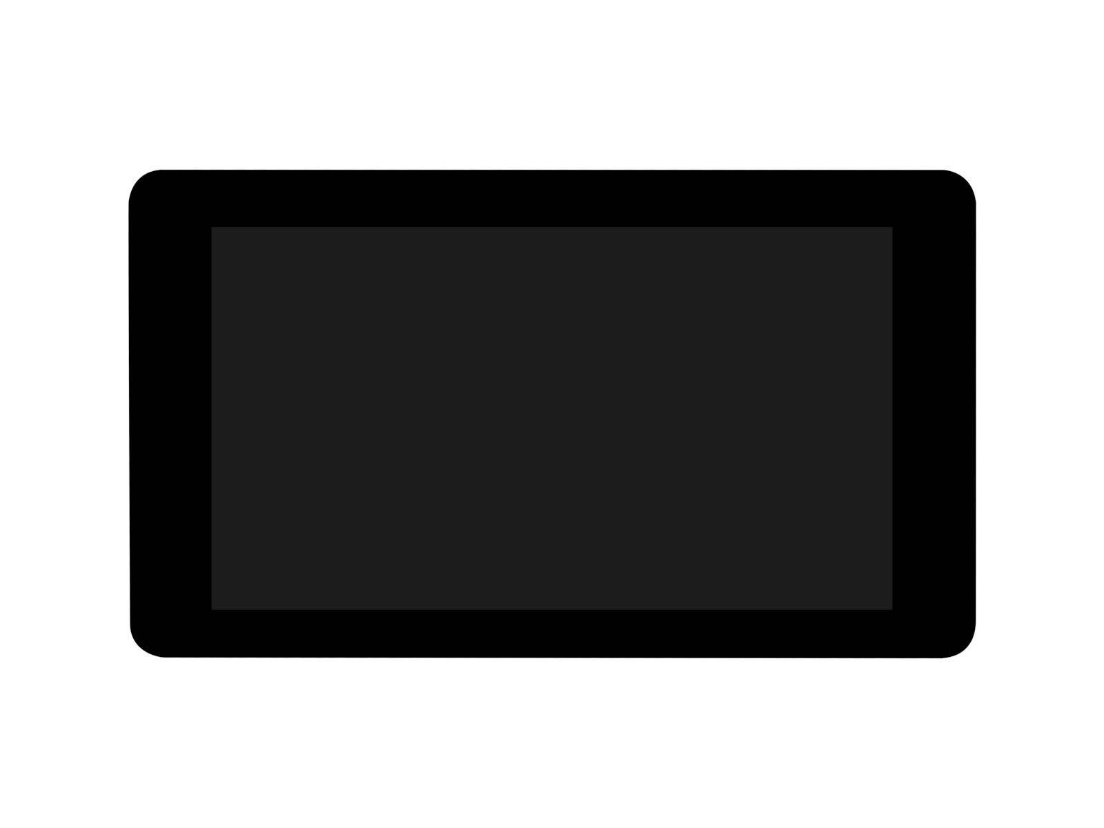 Waveshare RP2350-LCD-7 Entwicklungsboard 7" LCD 800x480, RISC-V, Dual-Core 150MHz, 16MB Flash, USB-C - Auswahl: mit Touch