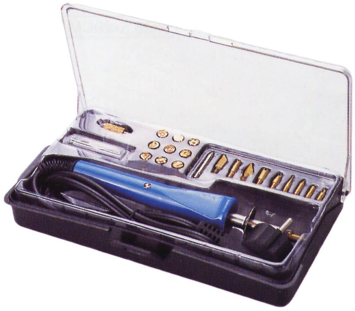 Zhongdi ZD-972A Gravurset, 19-teilig, Gravuraufsätze, elektrisch betrieben, universell einsetzbar