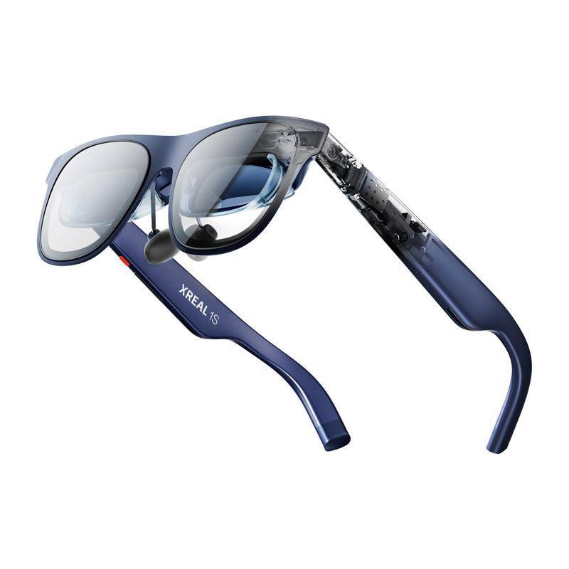 XREAL 1S, AR Brille, 120Hz HD-Display, 52° FOV, Elektrochromes Dimmen, USB-C