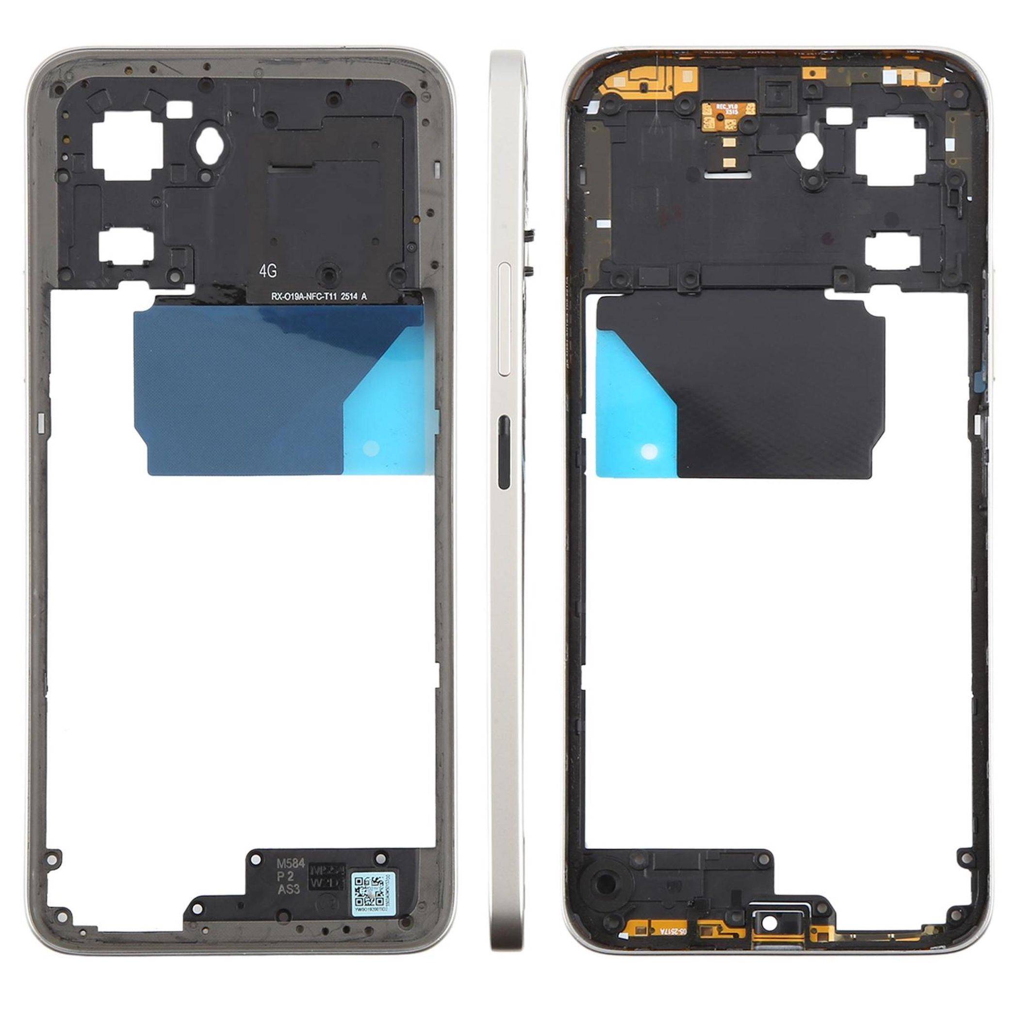 Mittelrahmen Bezel für Xiaomi Redmi 15 5G Gold