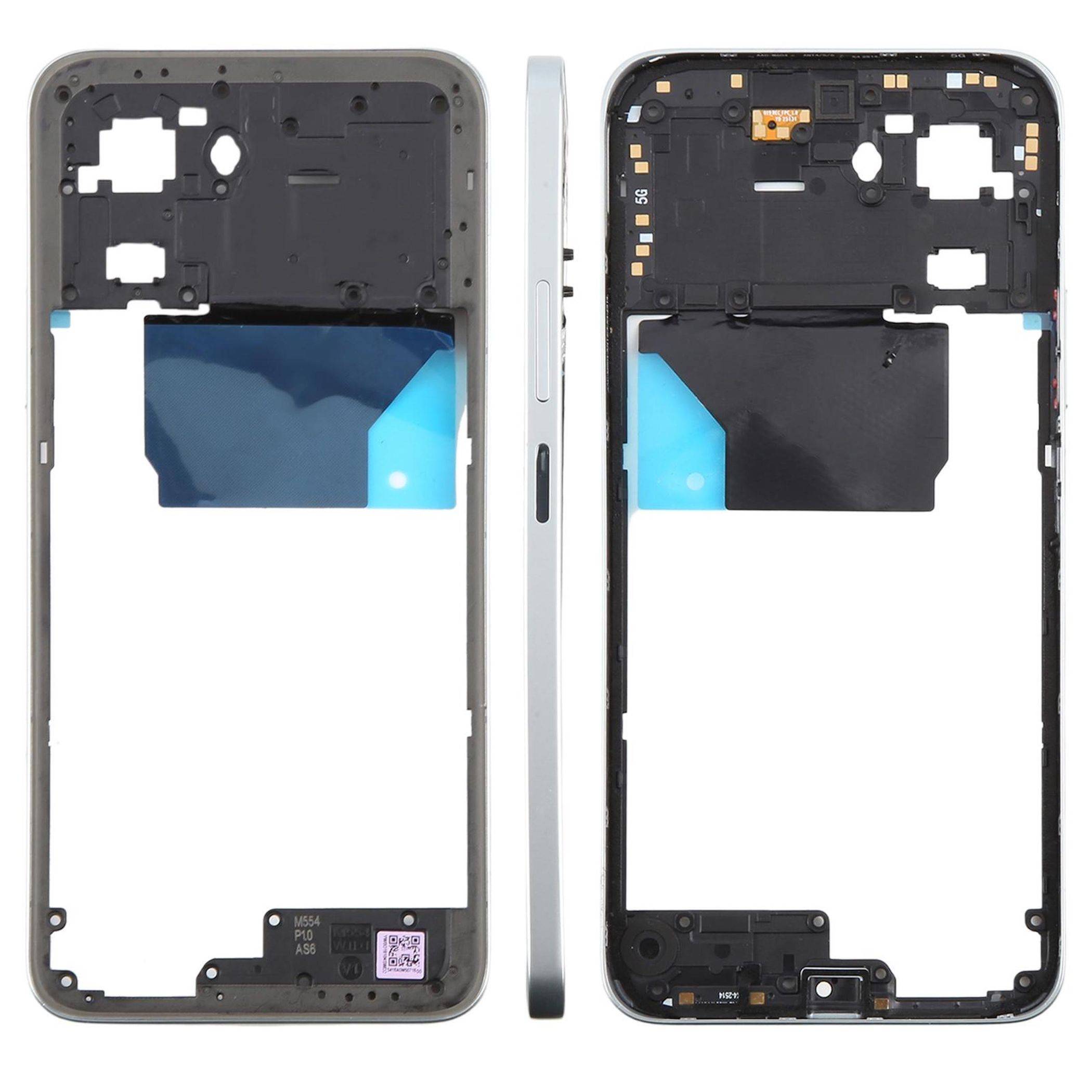 Mittelrahmen Bezel für Xiaomi Redmi 15 5G Silber