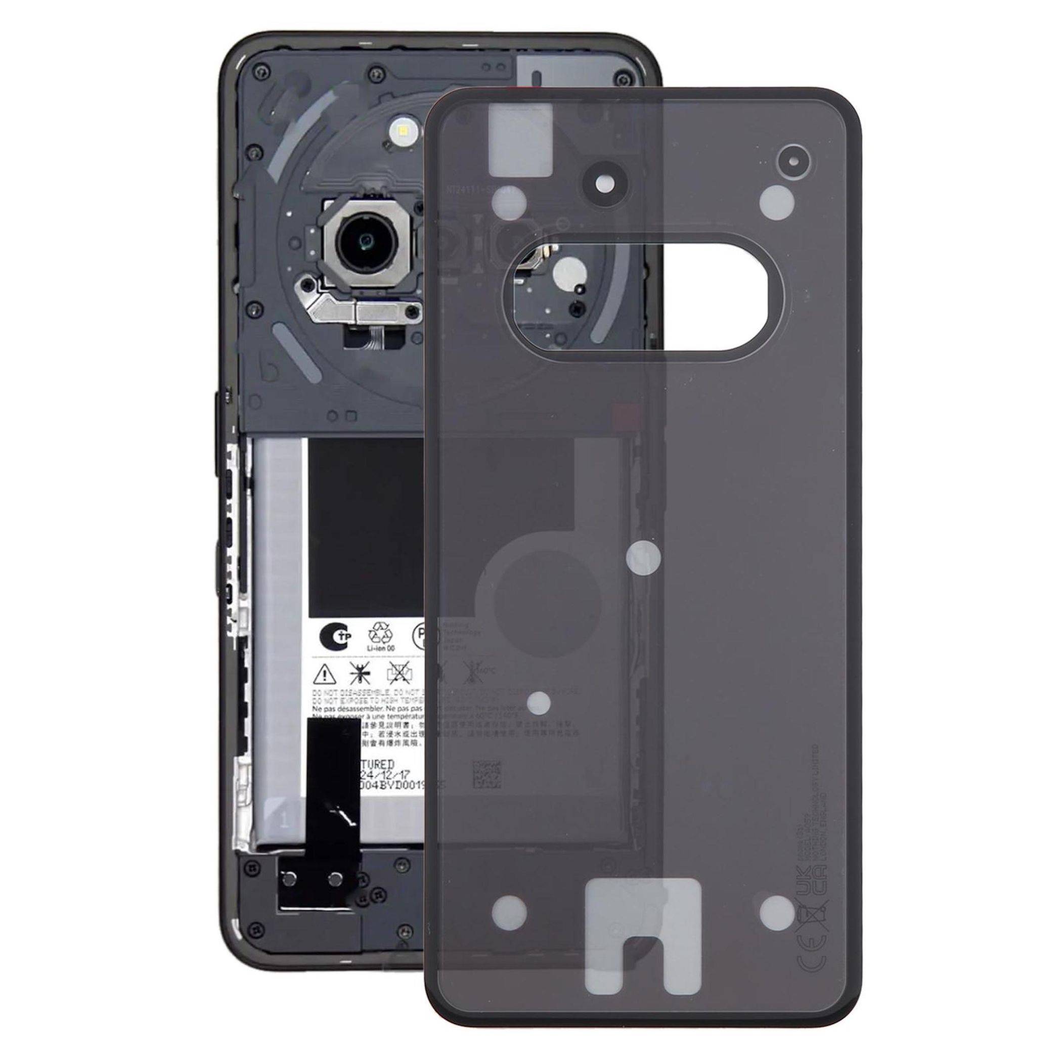Backcover Rückseite Akkudeckel für Nothing Phone 3a Schwarz