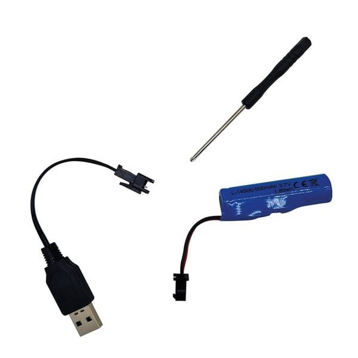 Wasserpistole elektrisch Wasserspritze Happy People MAX Liquidator 27,5cm blau