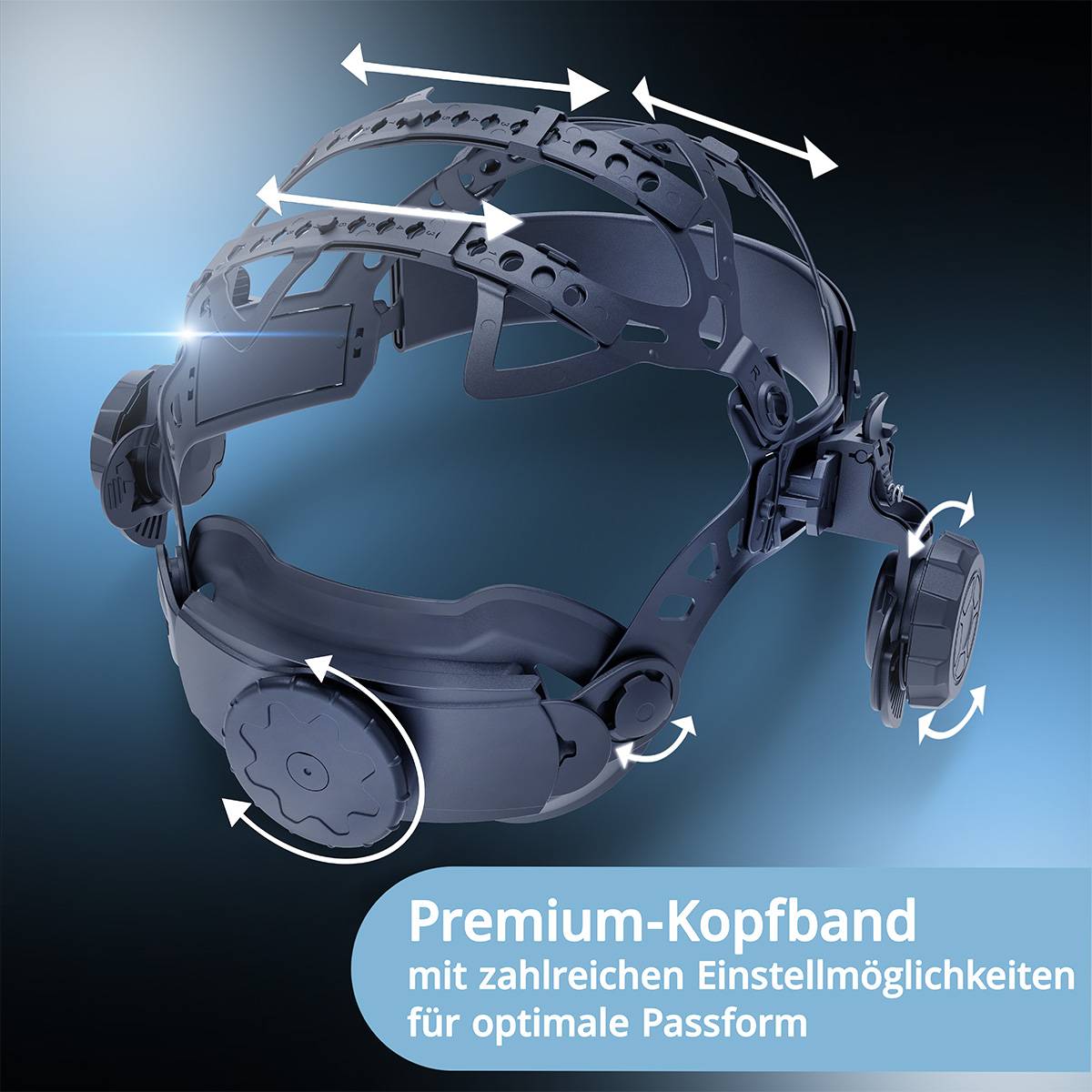 STAHLWERK Automatik Schweißhelm BOOSTER mit Schweißhaube