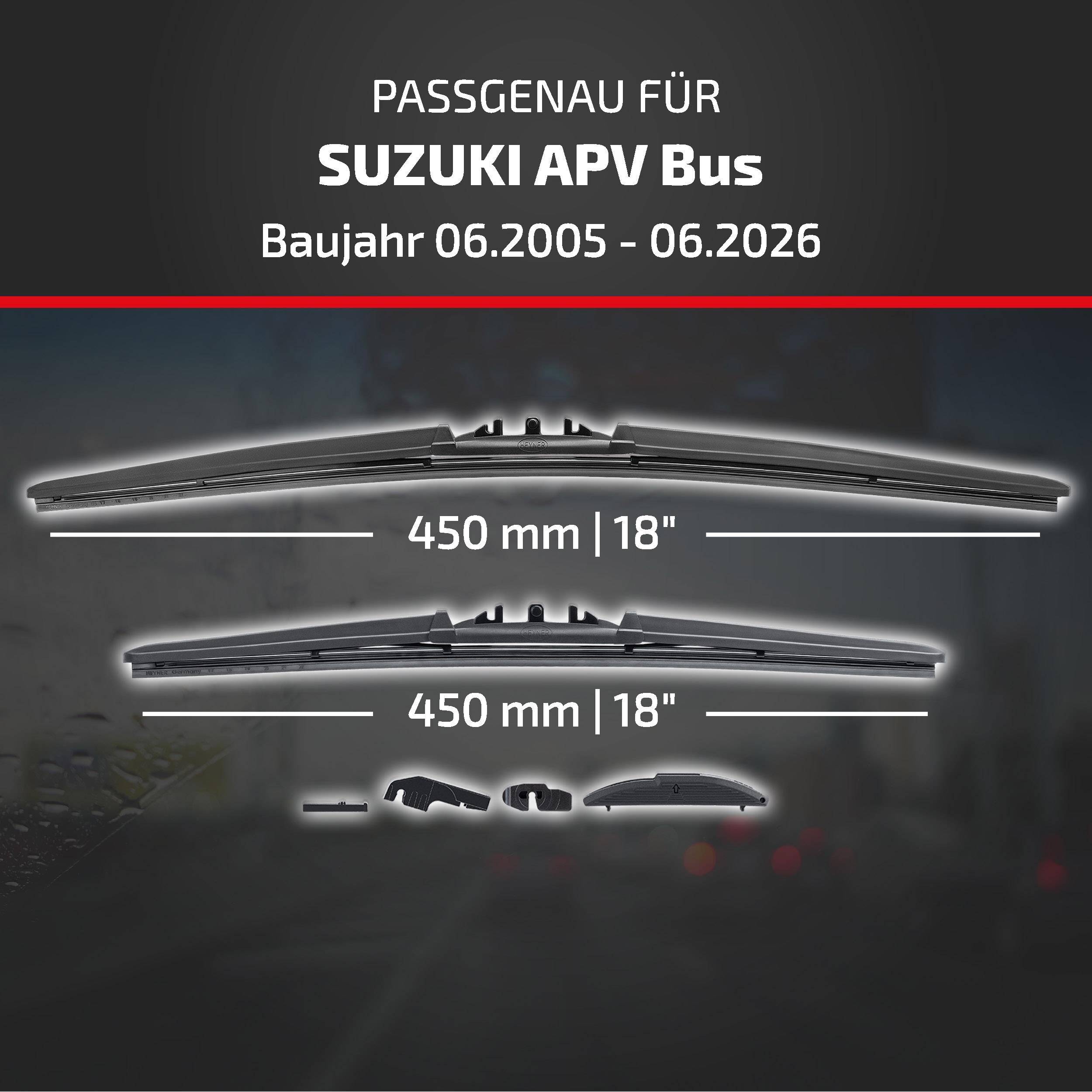 HEYNER® Scheibenwischer für SUZUKI APV Bus
