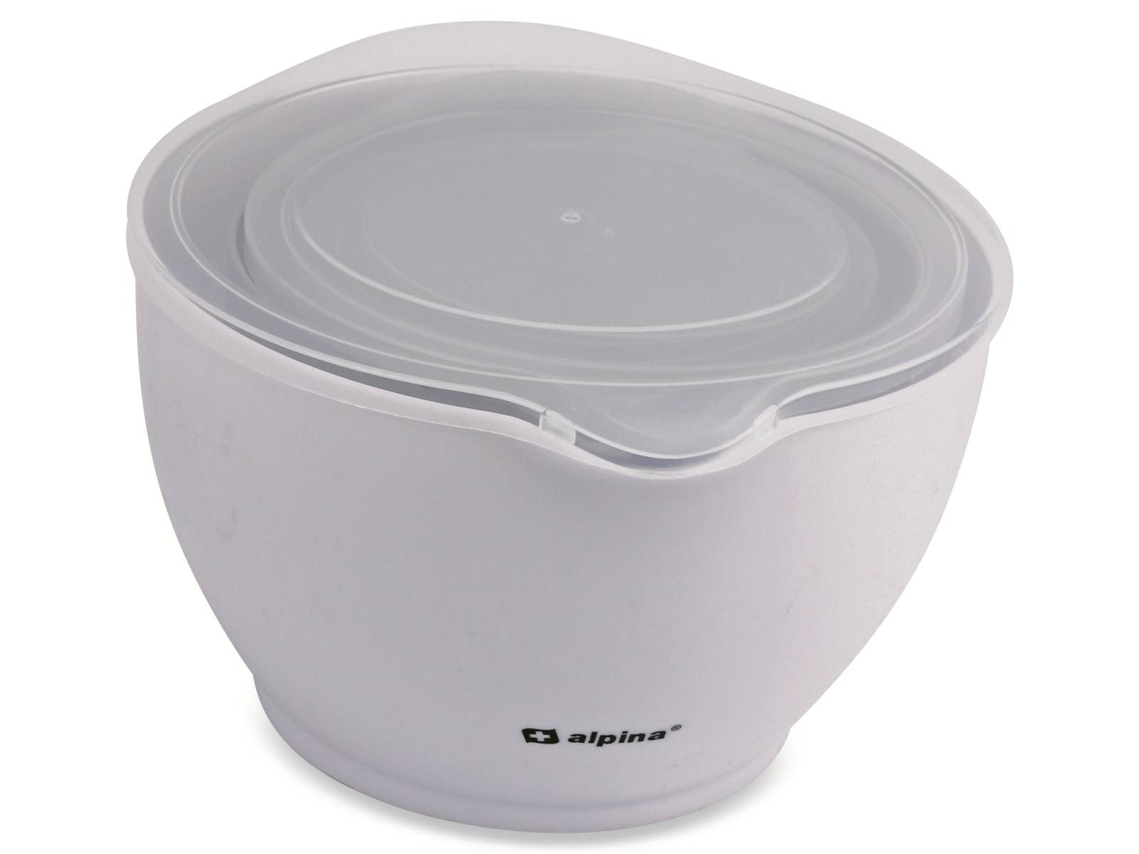 ALPINA Rührschüssel-Set, 6-teilig, 1,2 / 2 / 3,4 L