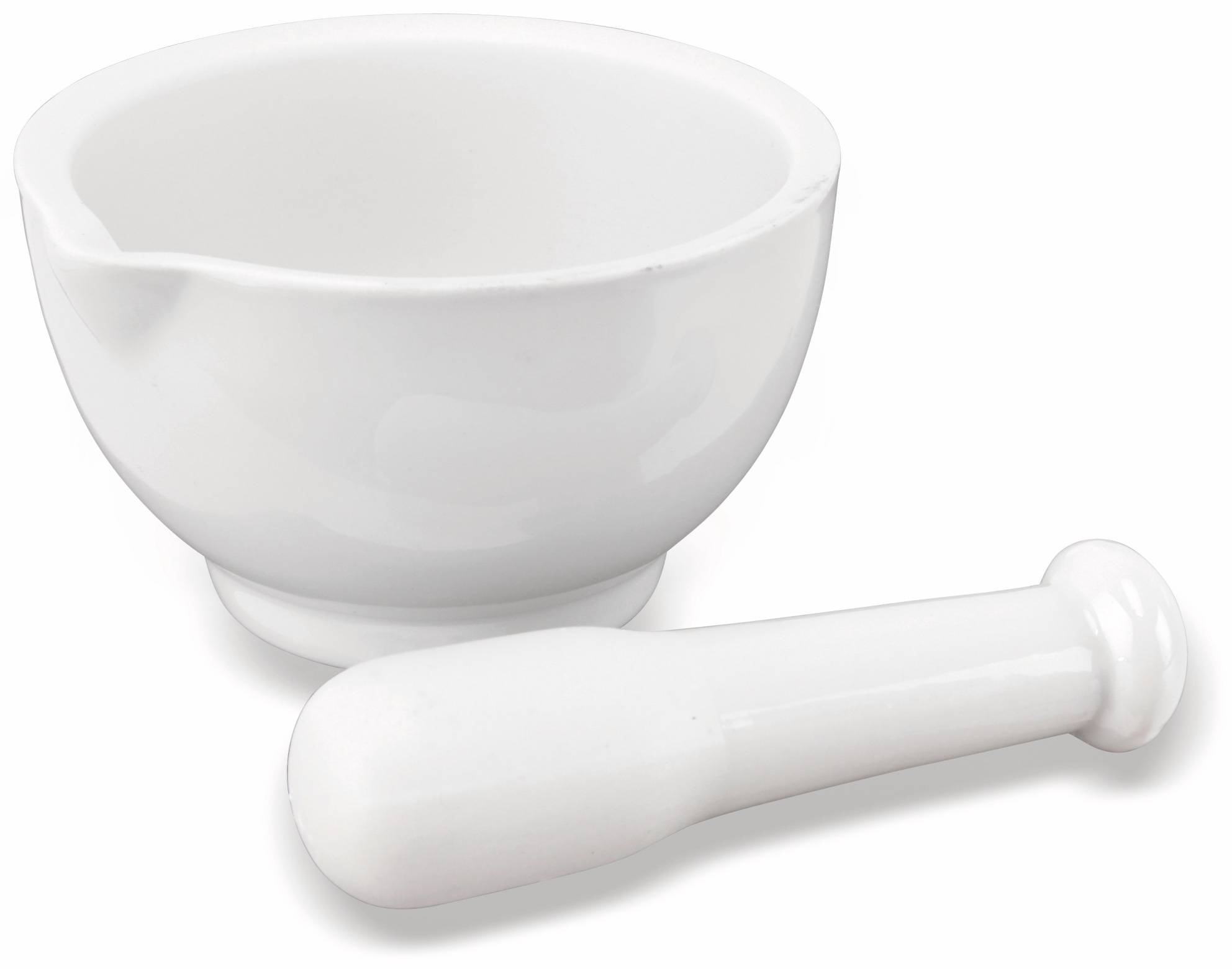 ALPINA Mörser mit Stößel, 110x65 mm, weiß