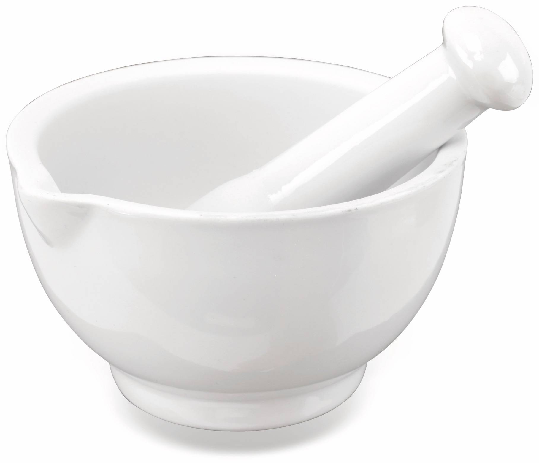 ALPINA Mörser mit Stößel, 110x65 mm, weiß