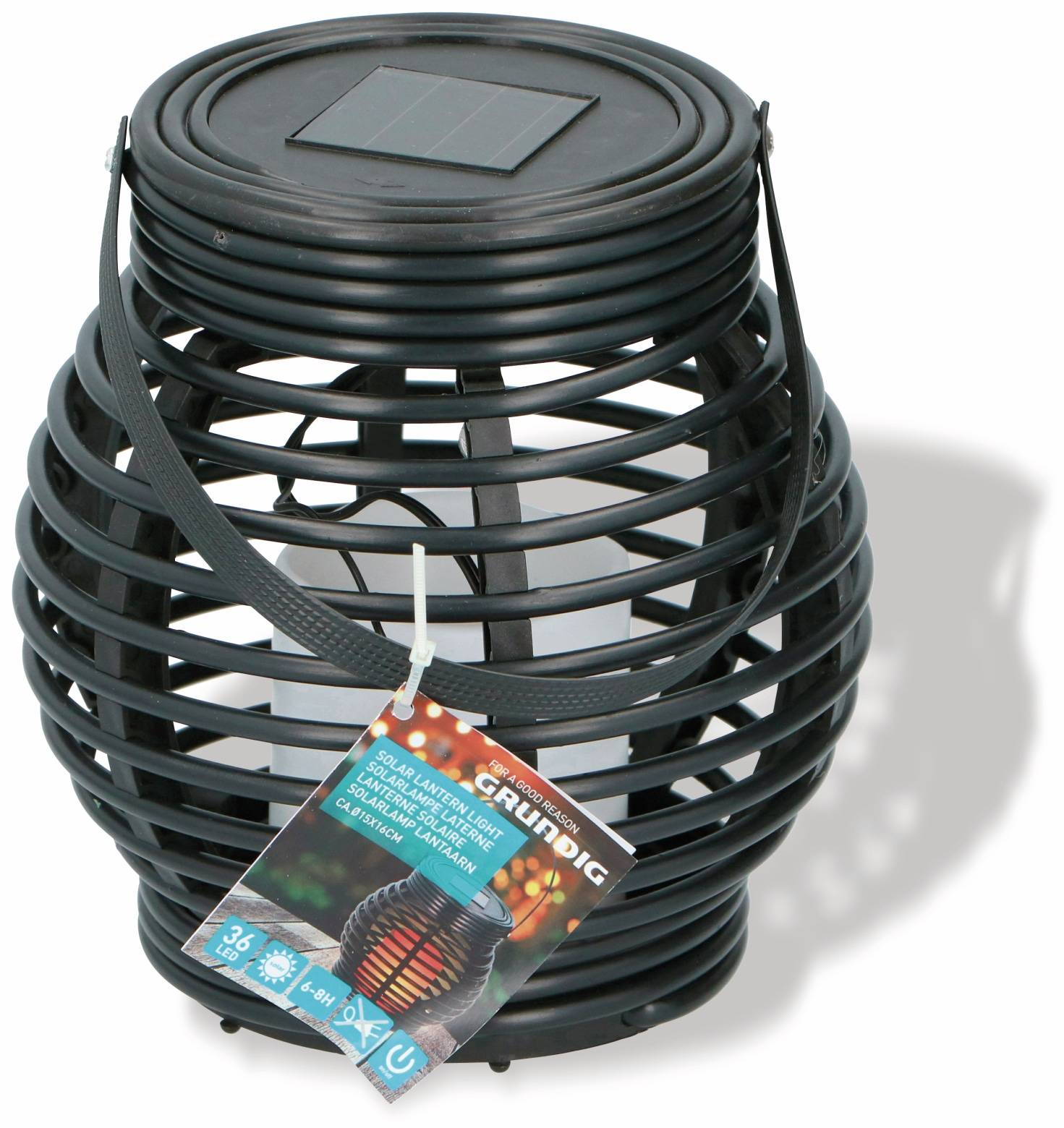 GRUNDIG Solar-Gartenleuchte 36 LEDs