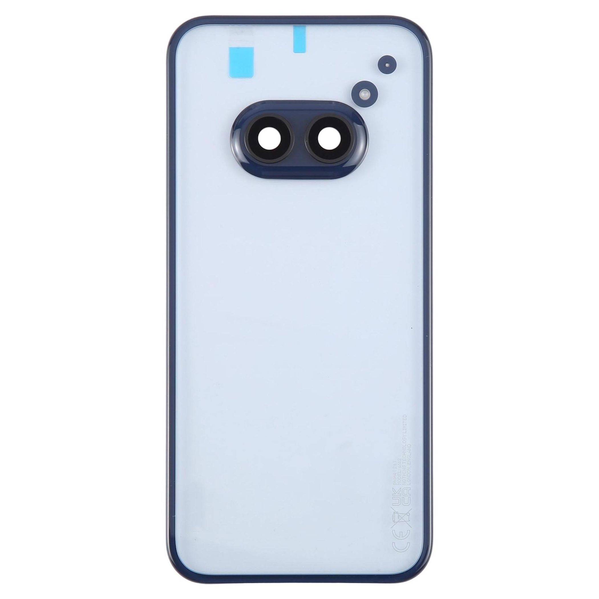 Backcover Kamera Rahmen Akkudeckel für Nothing Phone 2a Plus Blau