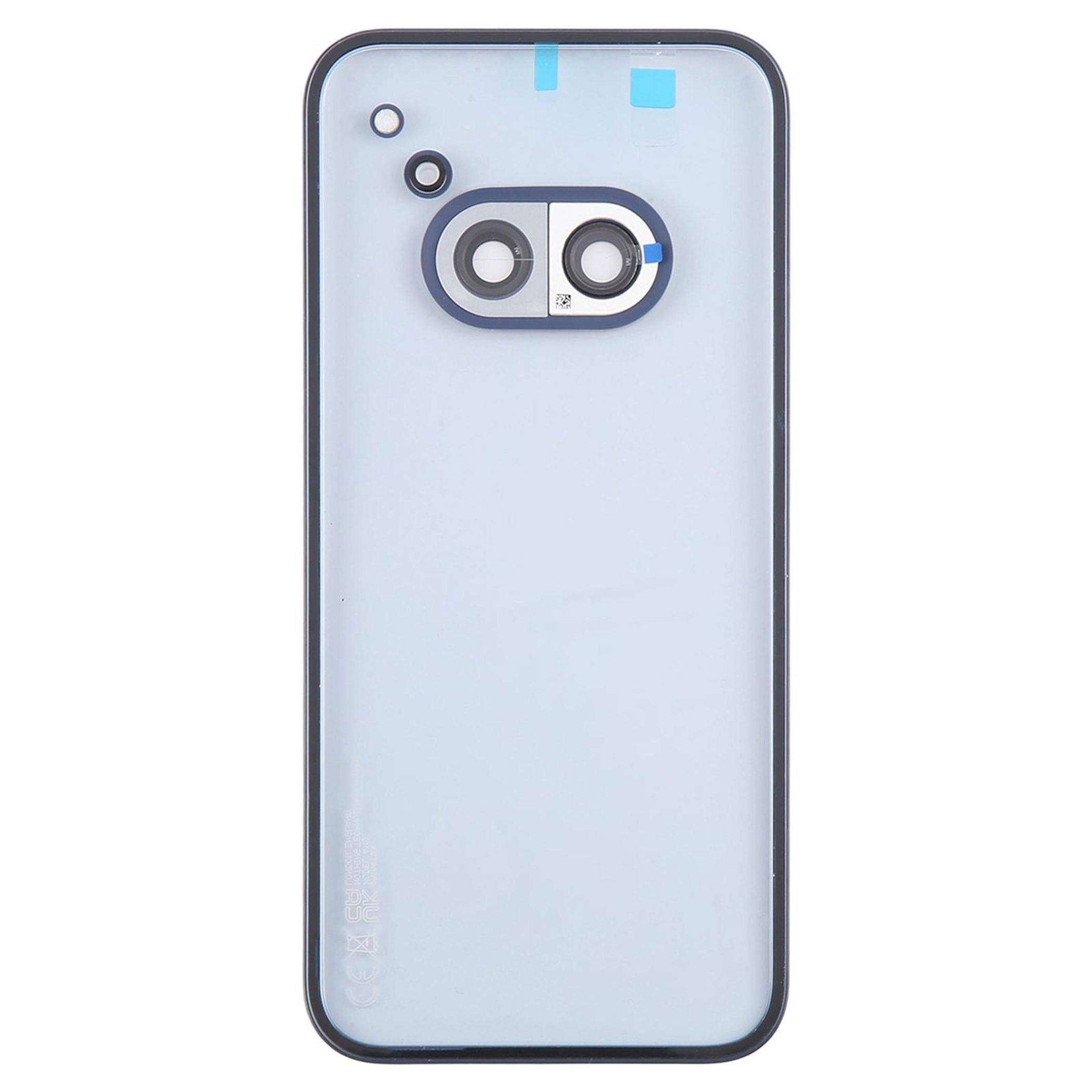 Backcover Kamera Rahmen Akkudeckel für Nothing Phone 2a Plus Blau