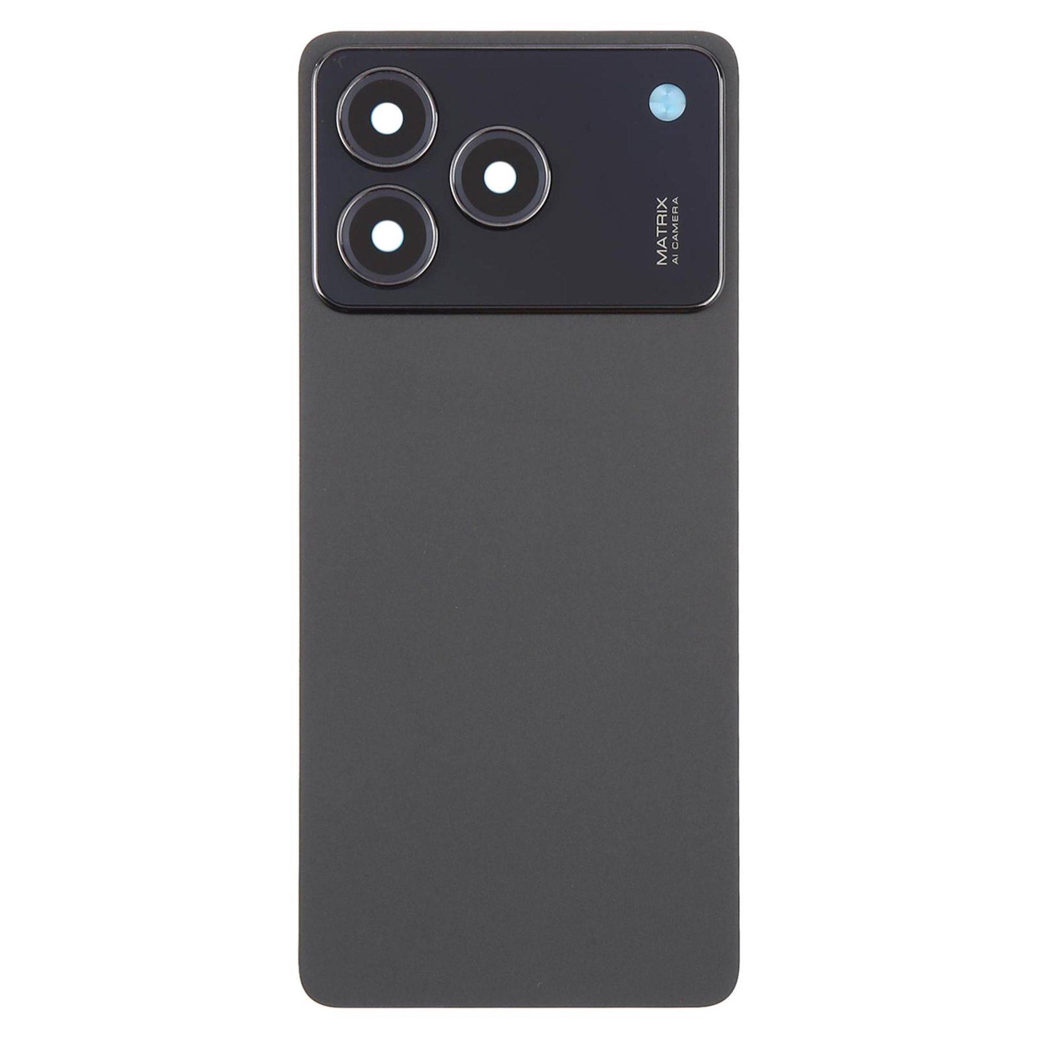 Backcover Kamera Rahmen Akkudeckel für ZTE Blade A76 4G Schwarz
