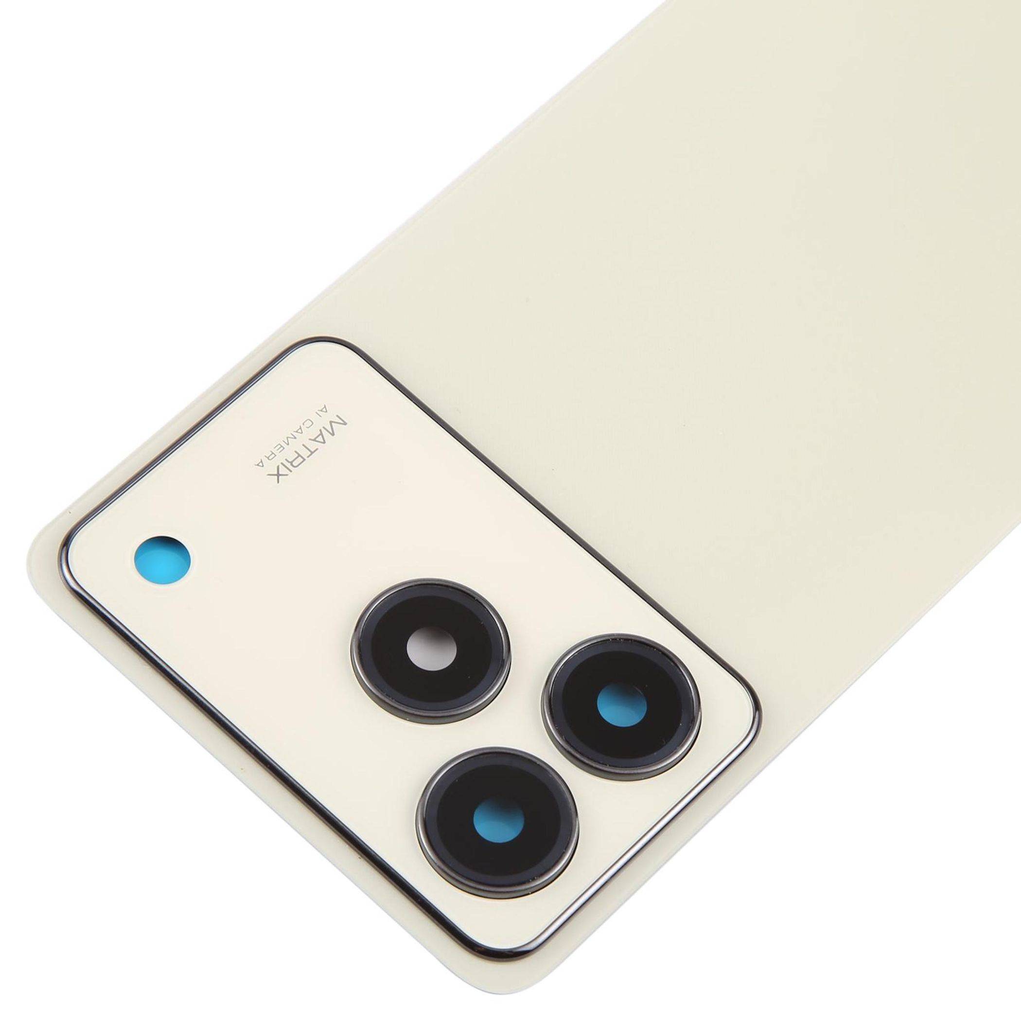 Backcover Kamera Rahmen Akkudeckel für ZTE Blade A76 4G Gold