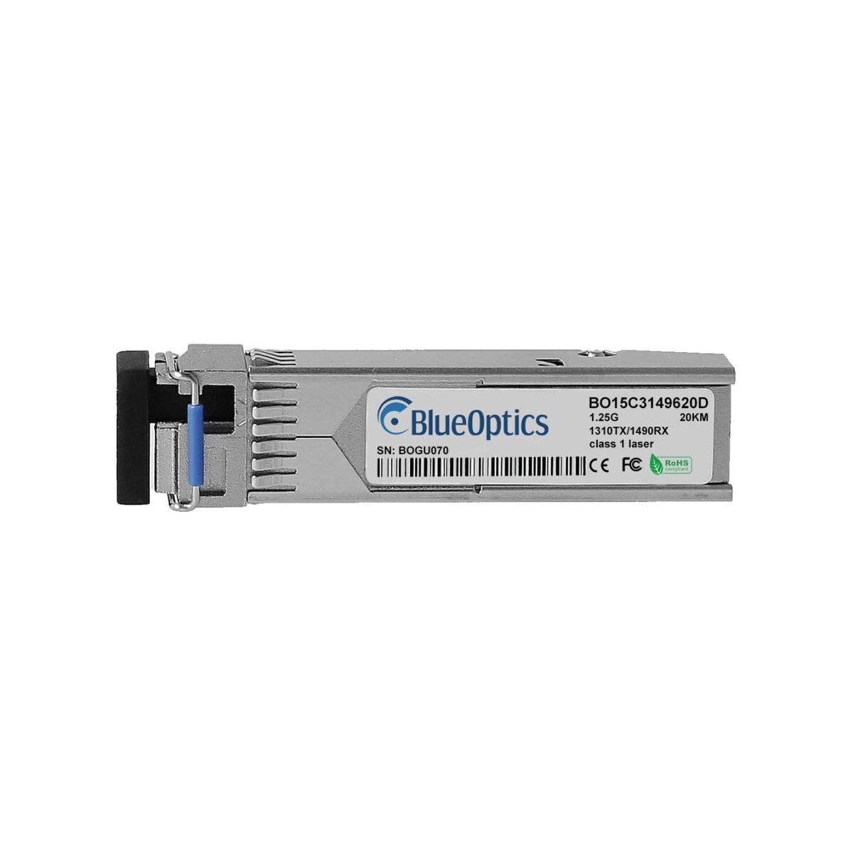 BlueOptics Lancom 60202 BlueOptics BO15C3149620D SFP Transceiver, LC-Simplex, 1000BASE-BX-U, Singlemode Fiber, TX1310nm