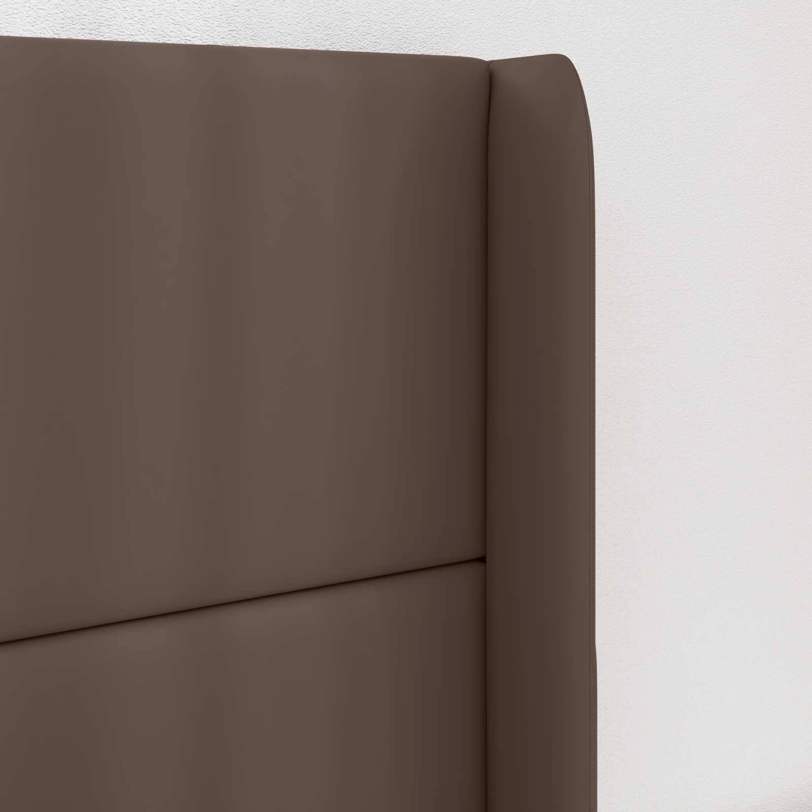 vidaXL Kopfteil Ohr Braun 80 x 16 x 4 cm PVC