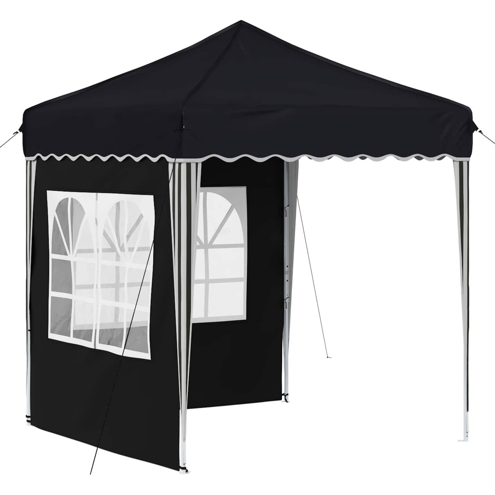 vidaXL Pop-up Partyzelt Anthrazit 195 x 195 x 245 cm Oxford-Stoff