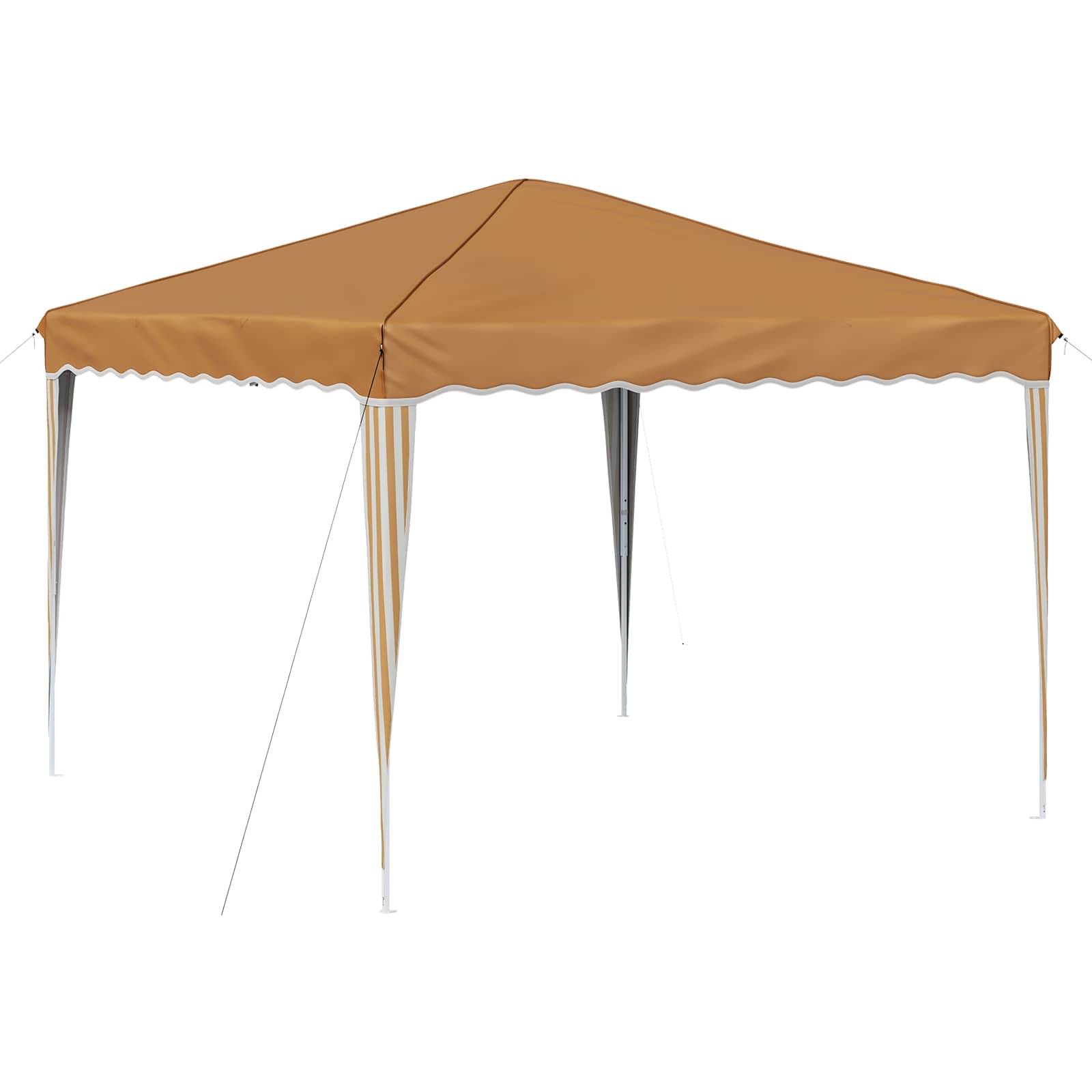 vidaXL Pop-up Partyzelt Beige 288 x 288 x 245 cm Oxford-Stoff