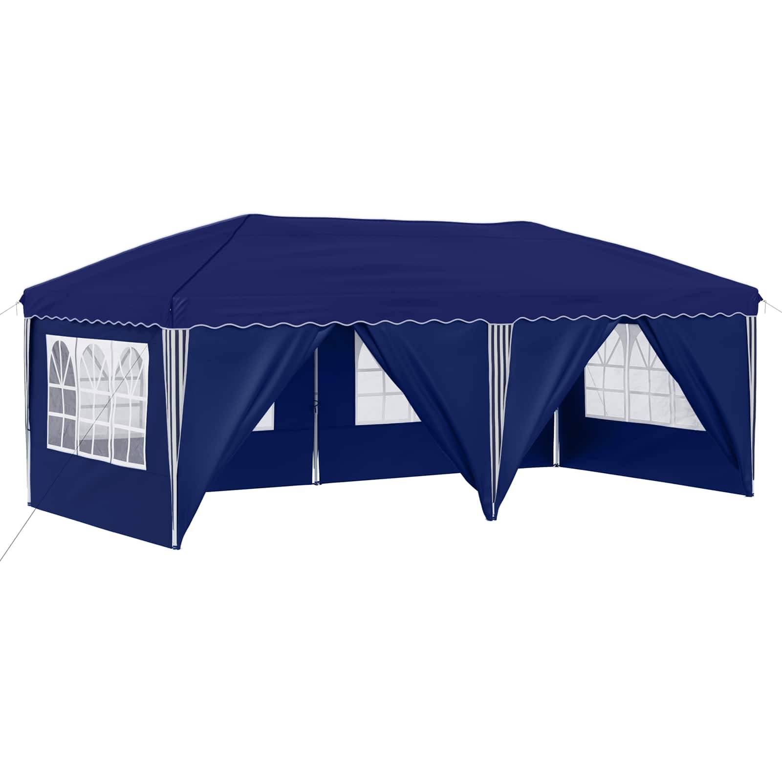 vidaXL Pop-up Partyzelt 575 x 288 x 245 cm Blau