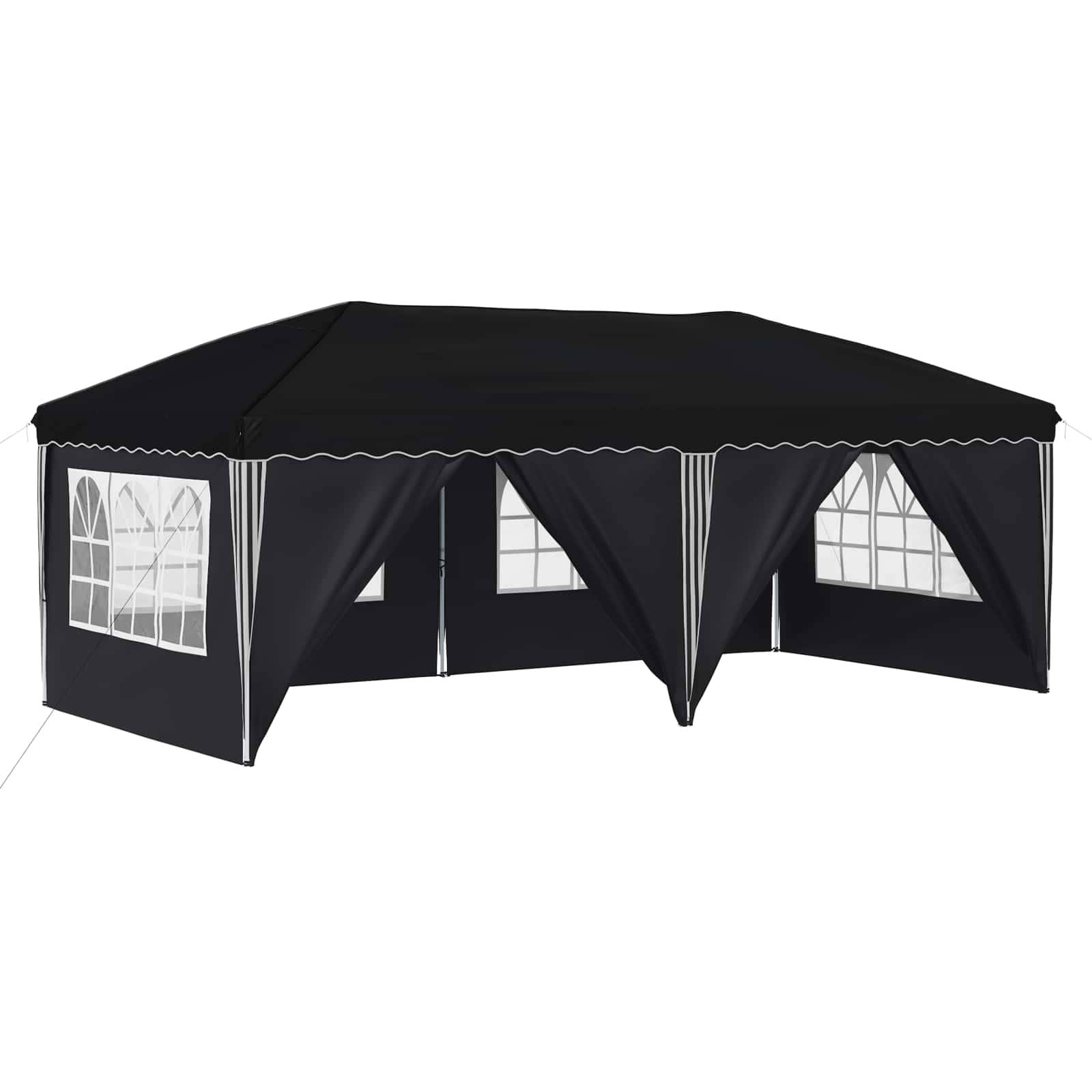 vidaXL Pop-up Partyzelt 575 x 288 x 245 cm Anthrazit