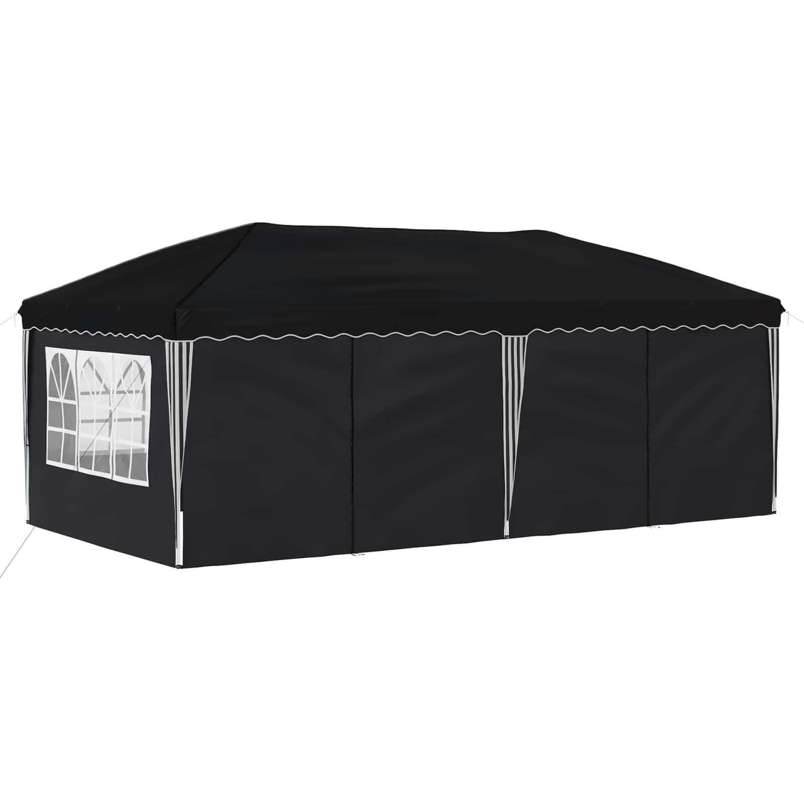 vidaXL Pop-up Partyzelt 575 x 288 x 245 cm Anthrazit